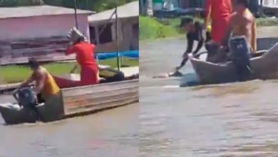 Photo of Hombre ahoga a su hija de tres años a río tras discutir con su madre