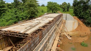 Photo of Obras del puente sobre la quebrada Colorado alcanzan el 40% de avance