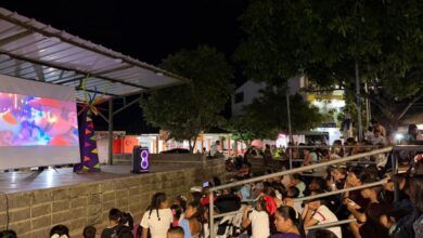 Photo of Una noche de cine y sonrisas iluminó a la niñez de Buenavista