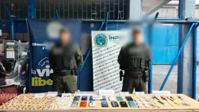 Photo of Redada en cárcel Las Mercedes: Policía incauta celulares usados presuntamente para extorsionar